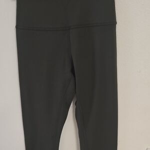CRZ YOGA Dark Green Yoga Leggings